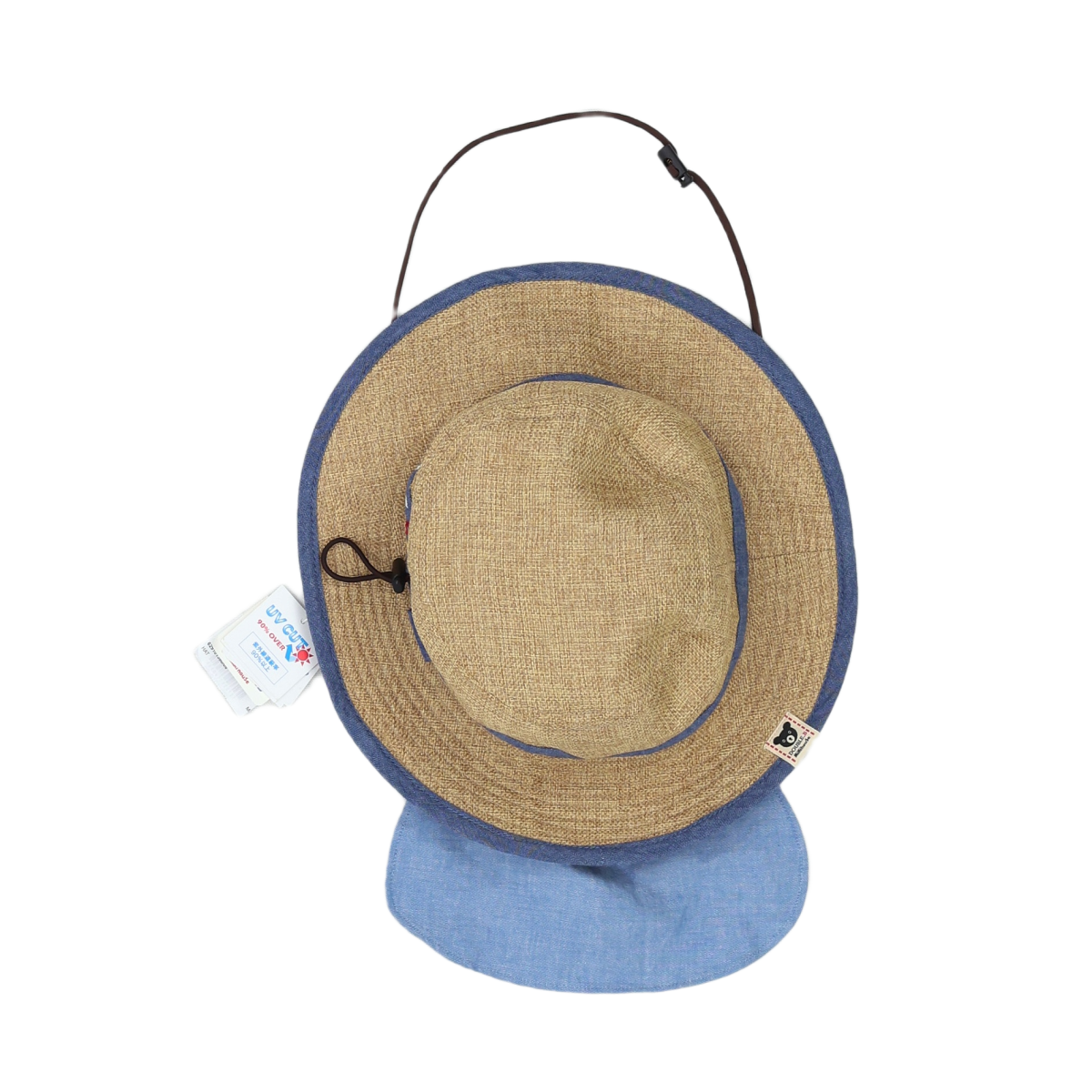 MIKI HOUSE - CHAPEAU - BLEU, MARRON - 24 MOIS