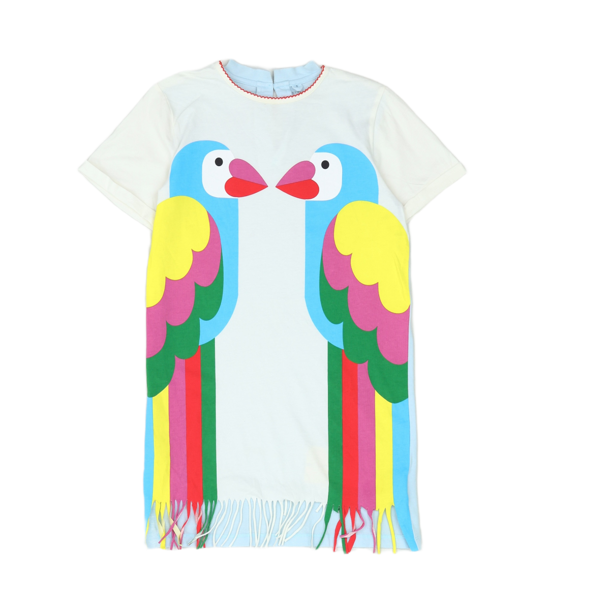 STELLA MCCARTNEY - T-SHIRT - BLANC, BLEU - 10 ANS