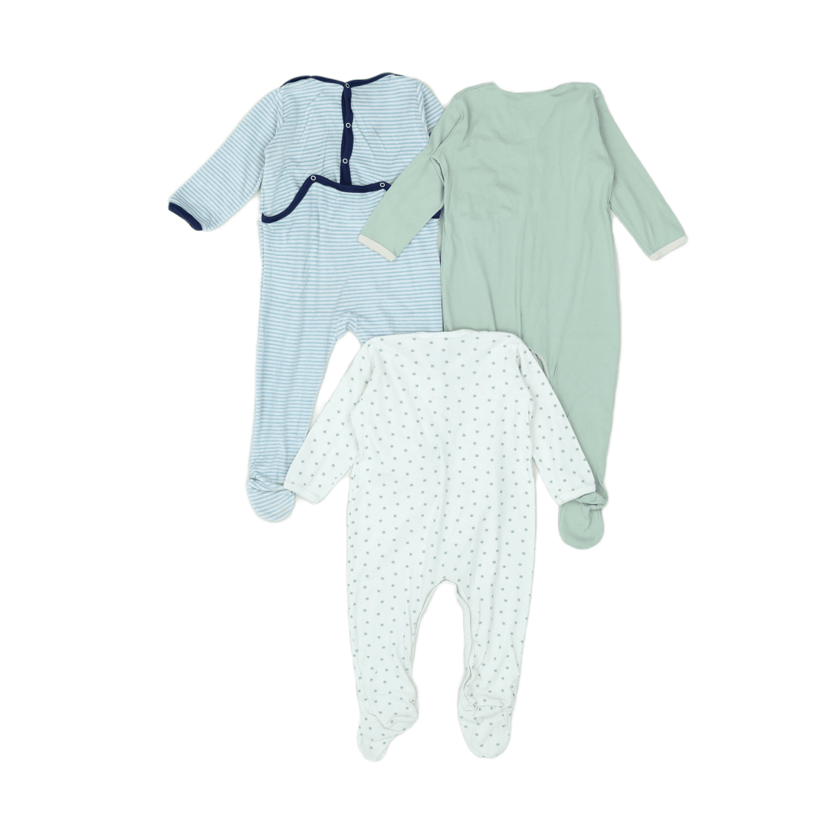 LITTLE BOAT - SET - GREEN, WHITE - 24 MONTHS