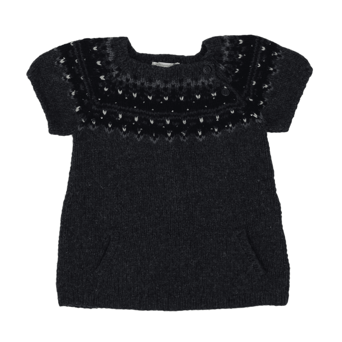 BONPOINT - PULLOVER - GRAU - 4 JAHRE