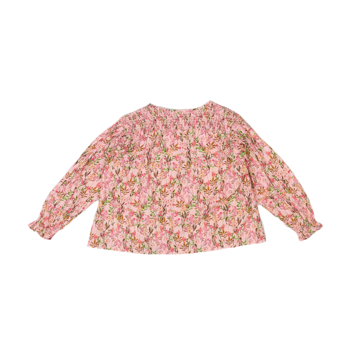 BONTON - CHEMISE - ROSE, VERT - 10 ANS