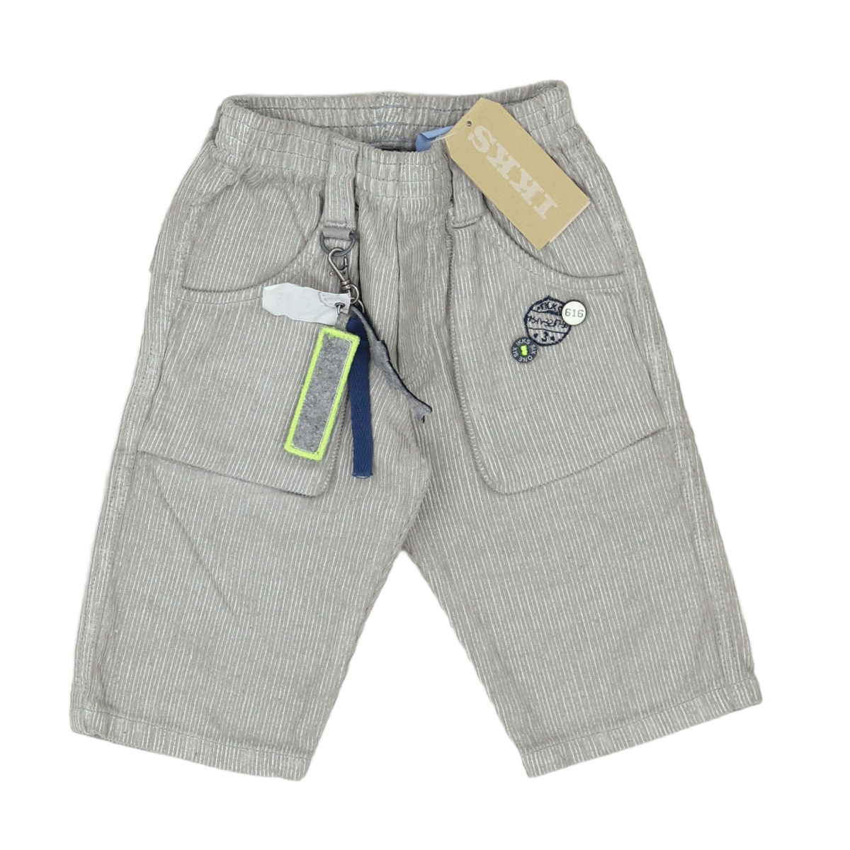 IKKS - PANTALON - BEIGE - 6 MOIS