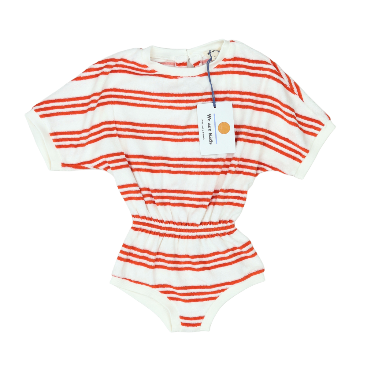 WE ARE KIDS - COMBISHORT - BLANC, ORANGE - 8 ANS