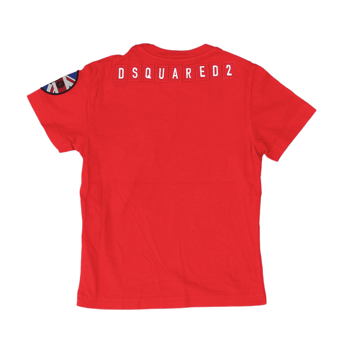 DSQUARED2 - T-SHIRT - ROUGE - 4 ANS