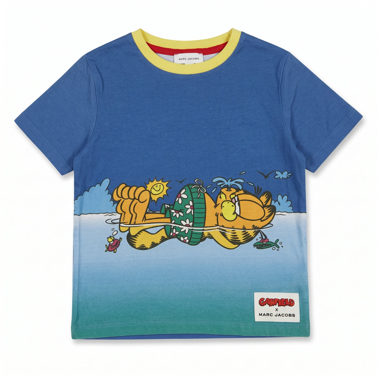 MARC JACOBS - T-SHIRT - BLEU - 6 ANS