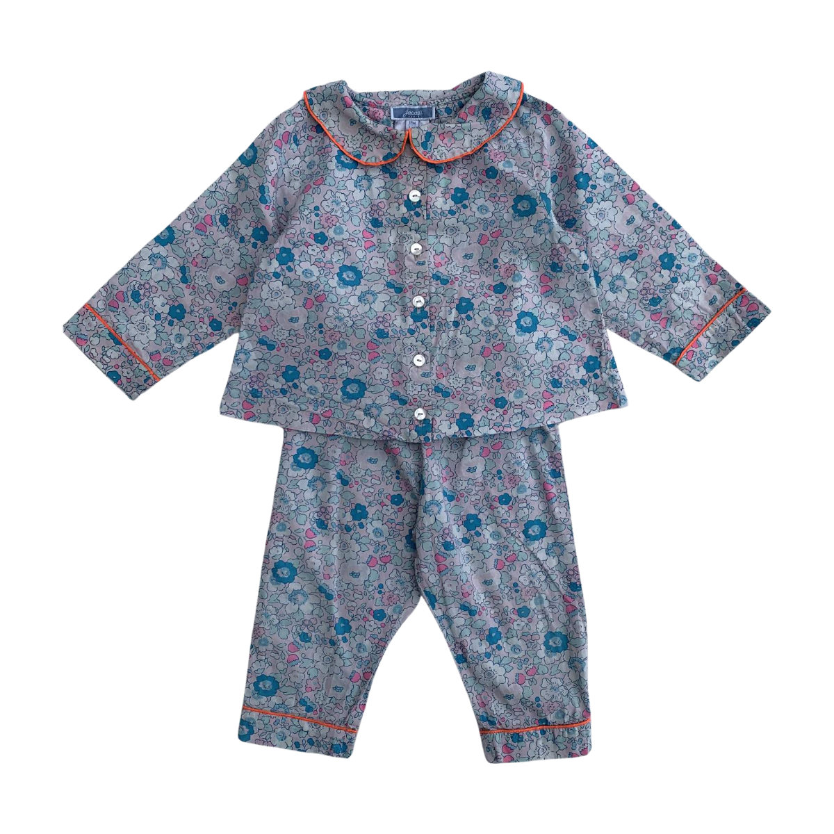 JACADI - PYJAMA - BLEU - 18 MOIS