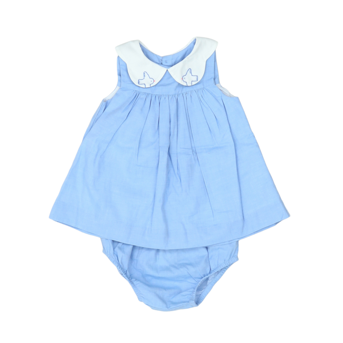 JACADI - ROBE - BLEU - 3 MOIS
