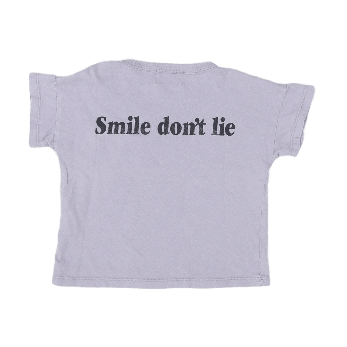 BOBO CHOSES - T-SHIRT - LILA, SCHWARZ - 12 MONATE