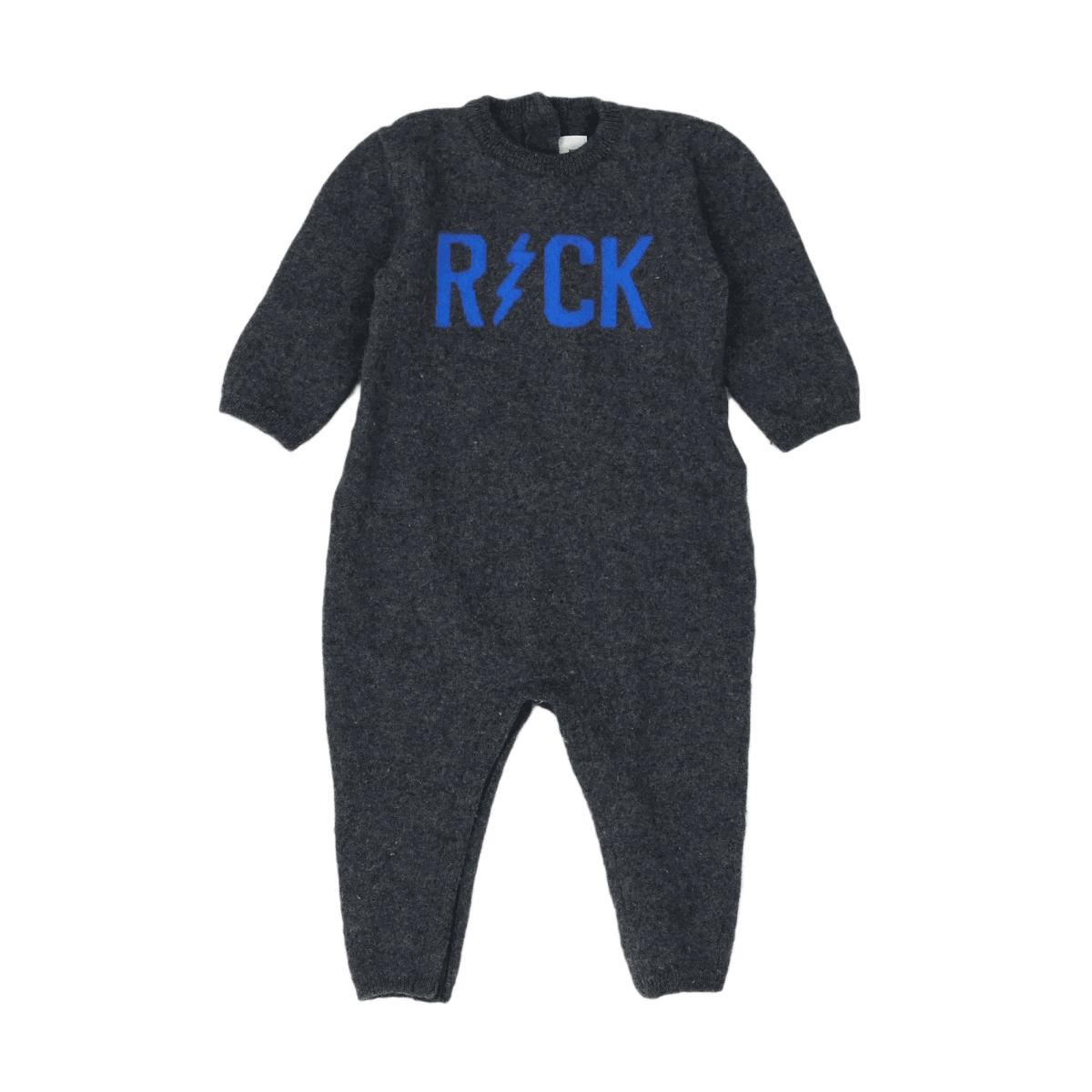 ZADIG & VOLTAIRE – JUMPSUIT – GRAU, BLAU – 9 MONATE