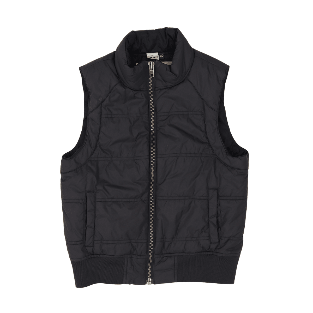 IKKS - BLOUSON SANS MANCHE - NOIR - 10 ANS