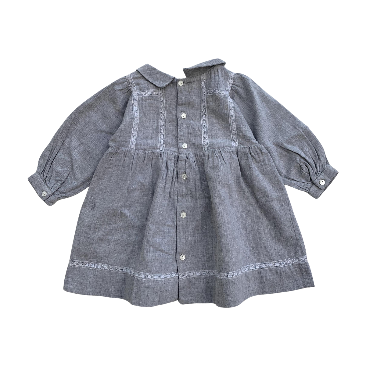 BONPOINT - ROBE - GRIS - 12 MOIS