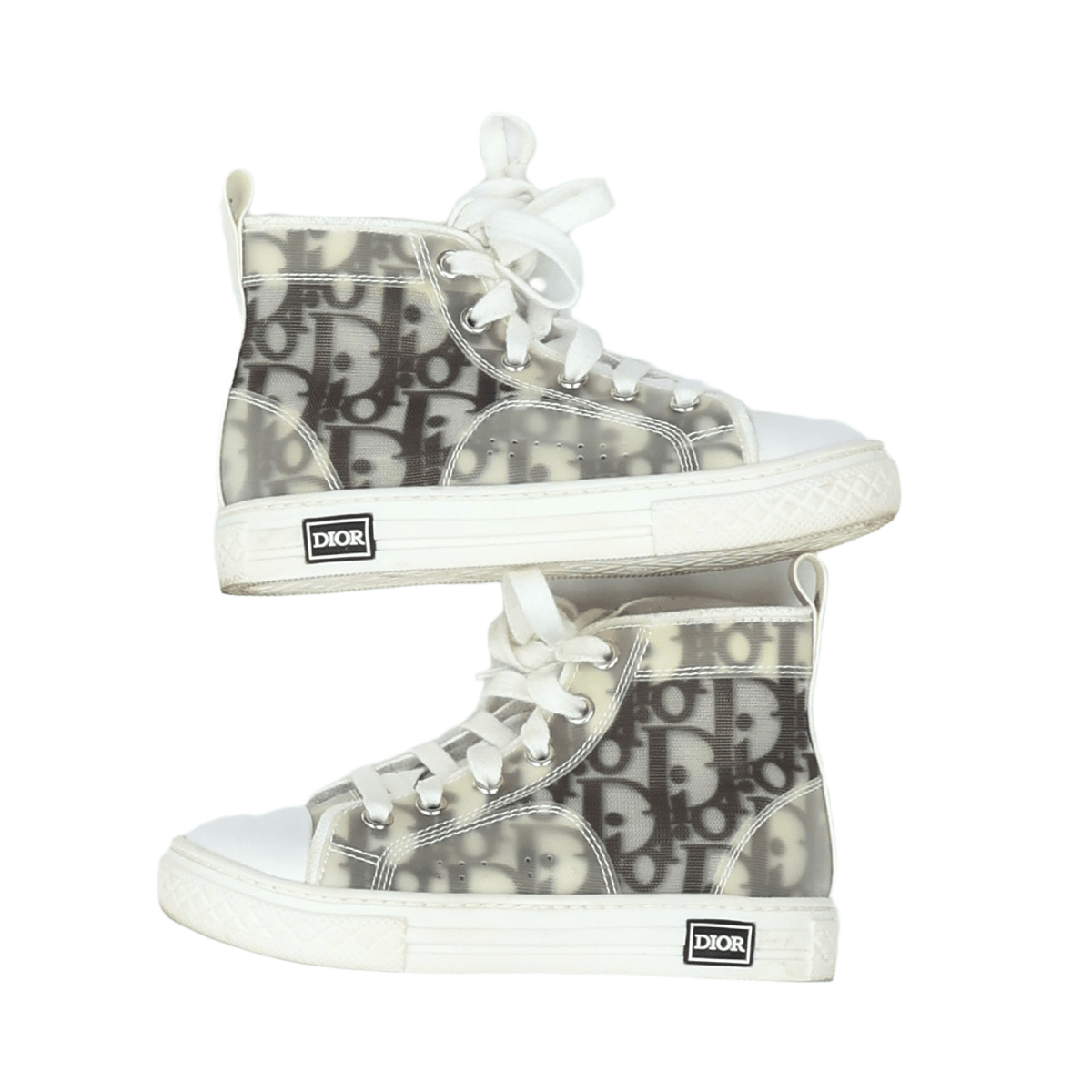 DIOR - SNEAKERS - WHITE, GRAY - 25