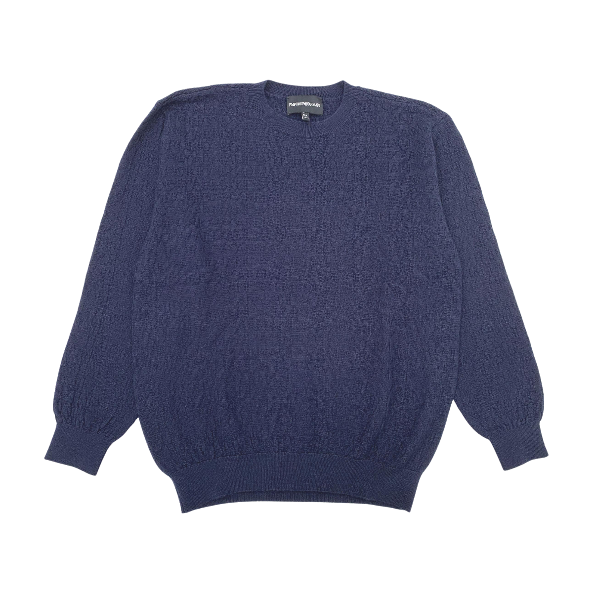 ARMANI - PULL - BLEU - 10 ANS