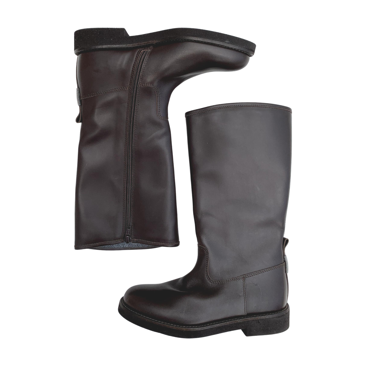 BRUNELLO CUCINELLI - BOTTES - MARRON - 33