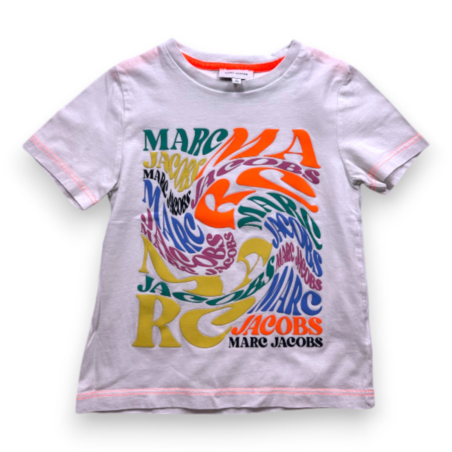 MARC JACOBS - T-SHIRT - WHITE - 6 YEARS