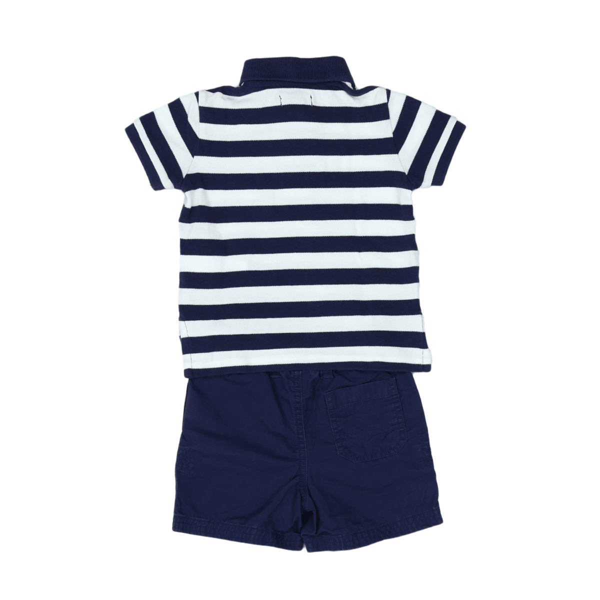 RALPH LAUREN – SET – BLAU, WEISS – 12 MONATE