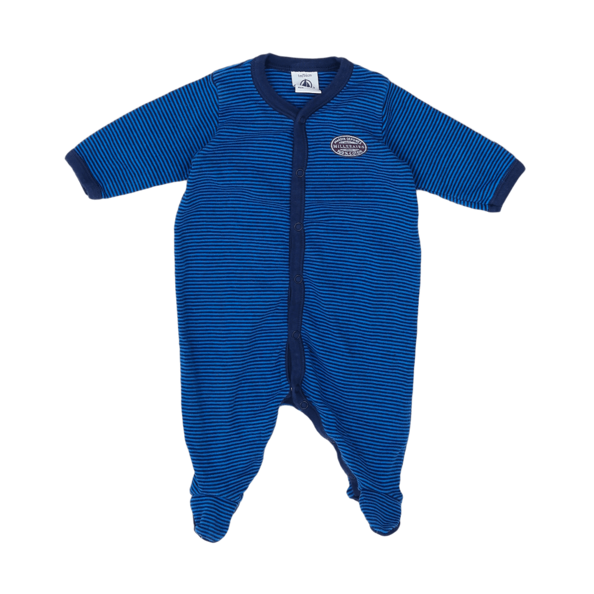 LITTLE BOAT - SCHLAFANZUG - BLAU, SCHWARZ - 1 MONAT