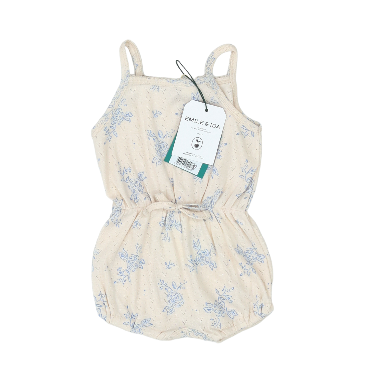 EMILE & IDA - BARBOTEUSE - BEIGE, BLEU - 12 MOIS