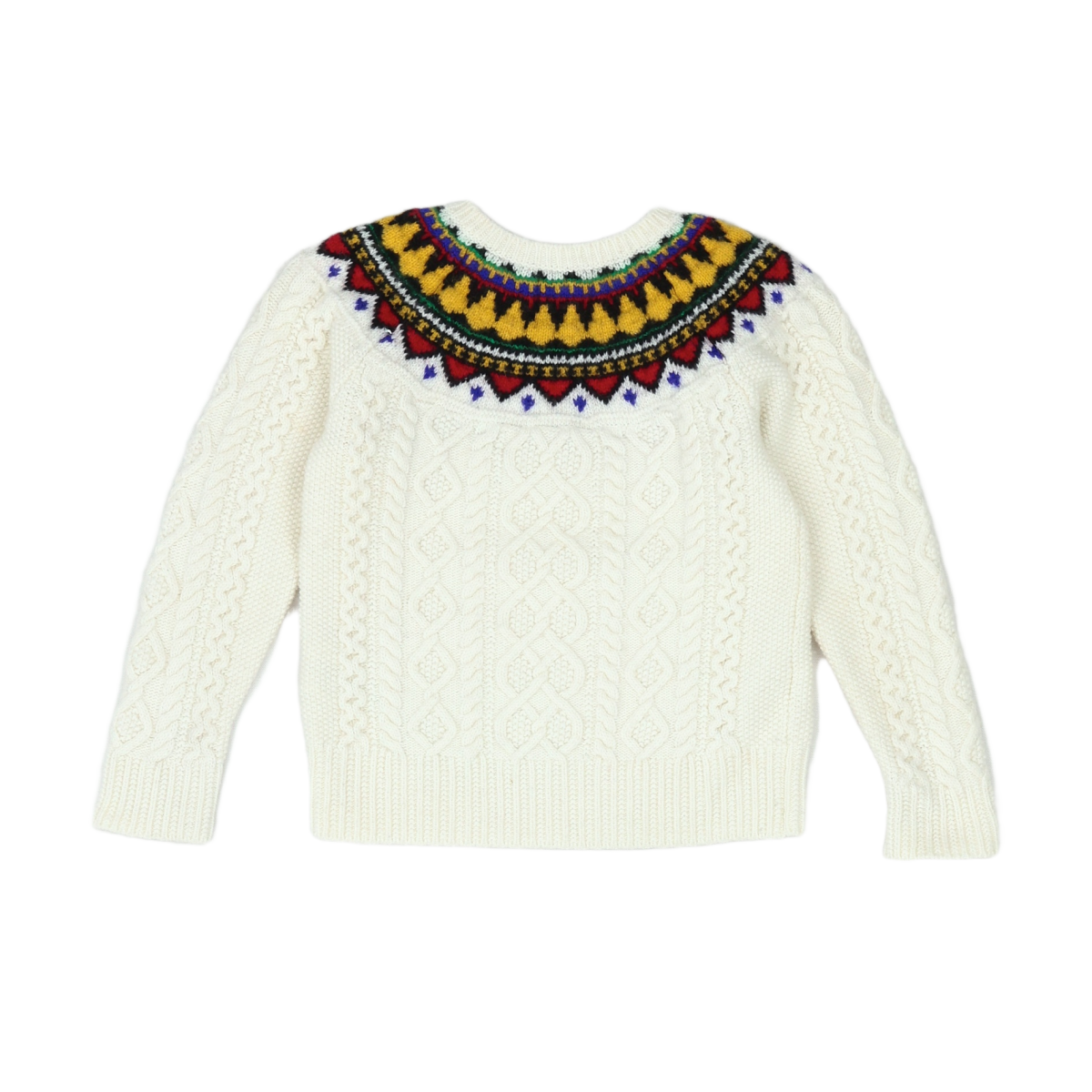 RALPH LAUREN - PULL - BLANC - 6 ANS