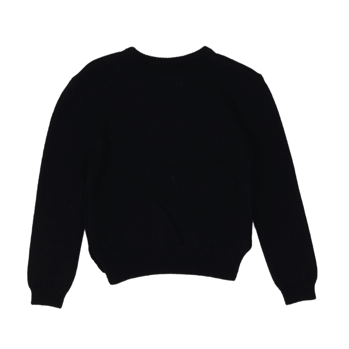 ZADIG & VOLTAIRE - Schwarzer Wollpullover mit Herzmotiv - 4 Jahre