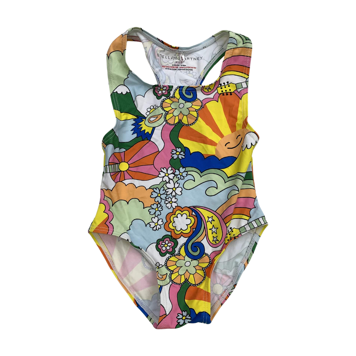 STELLA MCCARTNEY - MAILLOT DE BAIN 1 PIÈCE - MULTICOLORE - 12 MOIS
