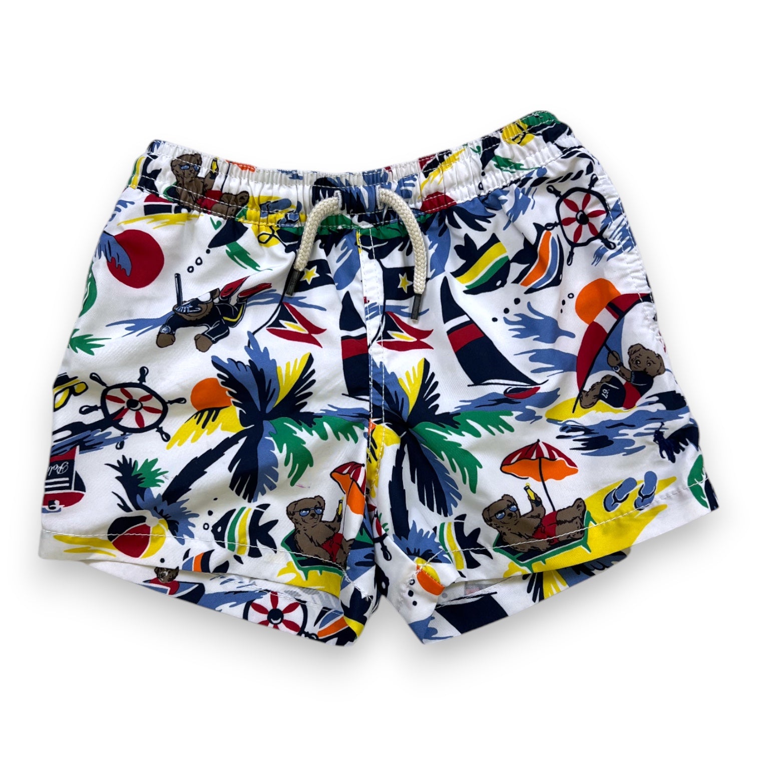 RALPH LAUREN - SWIM SHORTS - MULTICOLOR - 3 YEARS