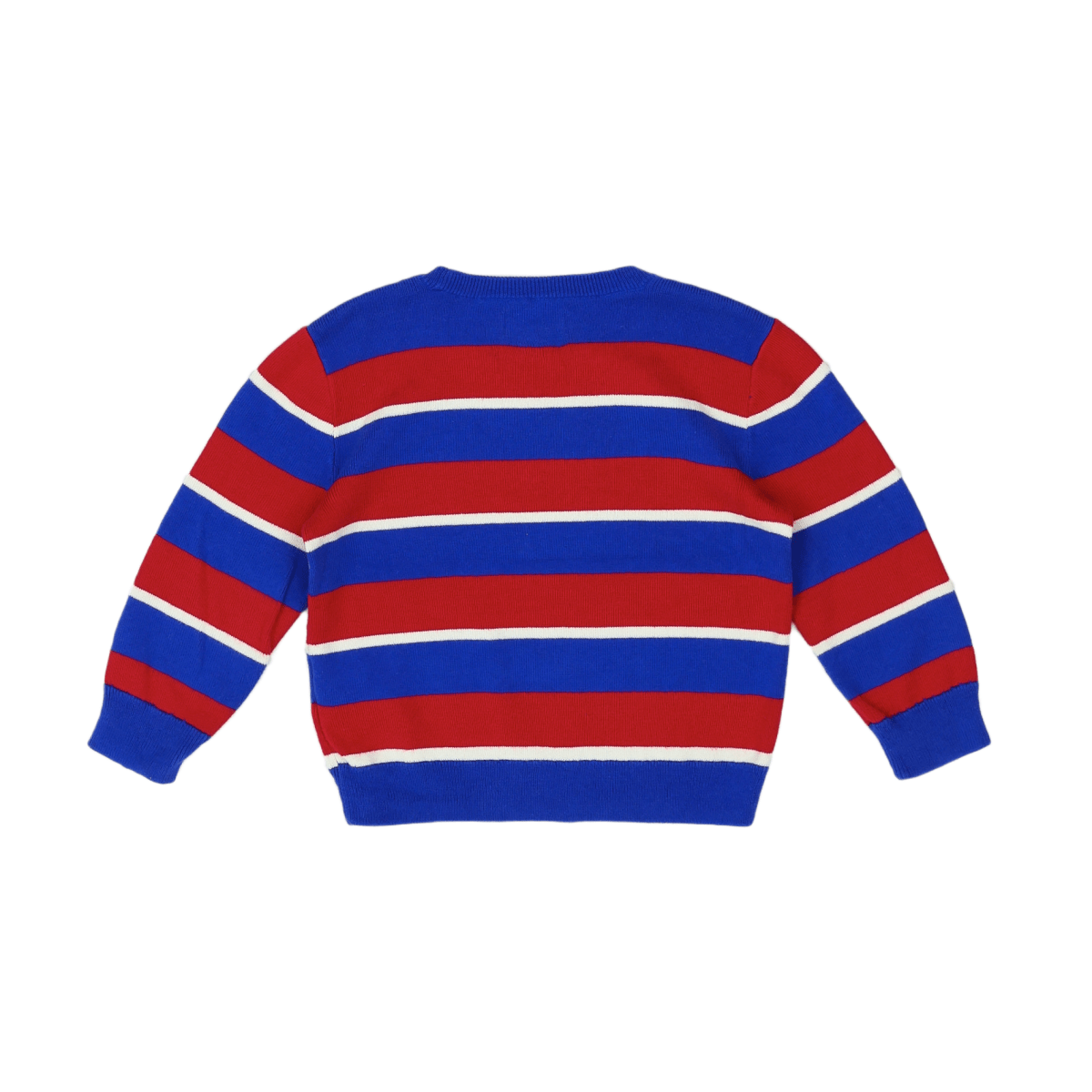 RALPH LAUREN - PULL - BLEU, ROUGE - 3 ANS