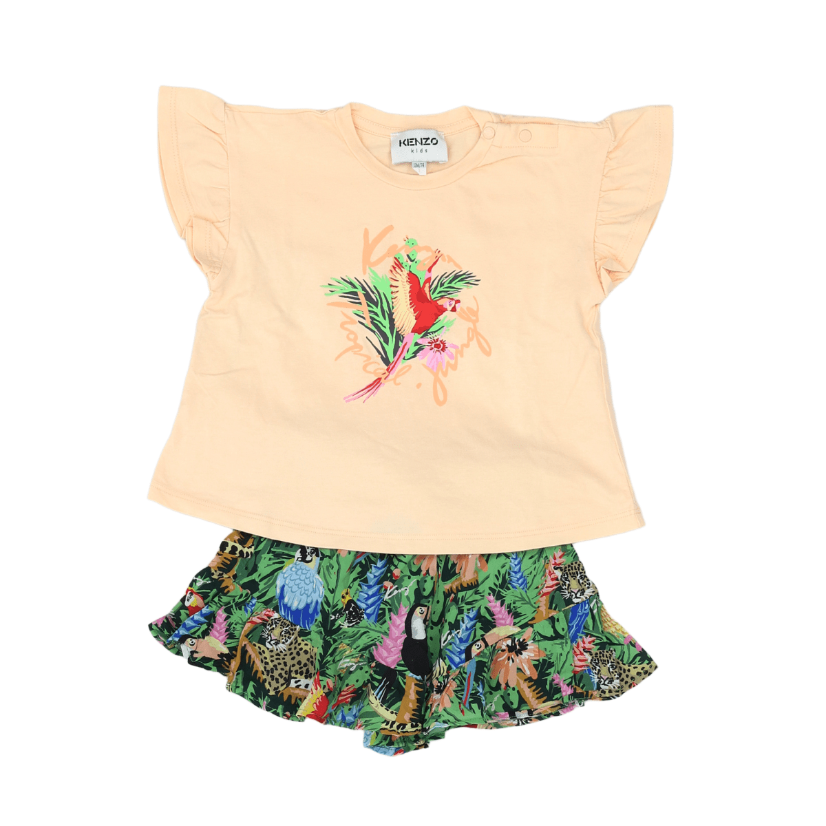 KENZO - ENSEMBLE - ROSE, MULTICOLORE - 12 MOIS