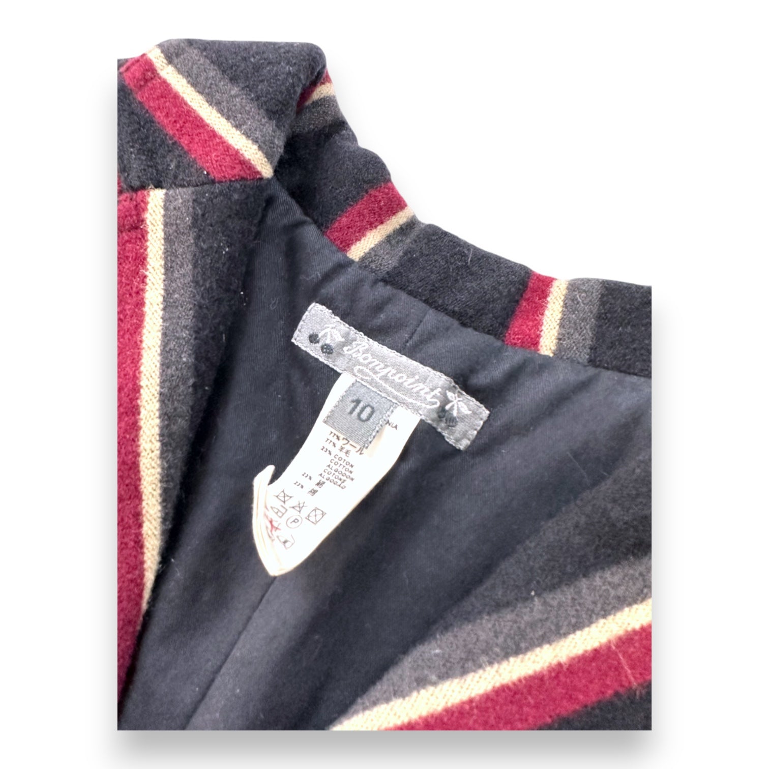 BONPOINT - BLAZER - BLACK - 10 YEARS