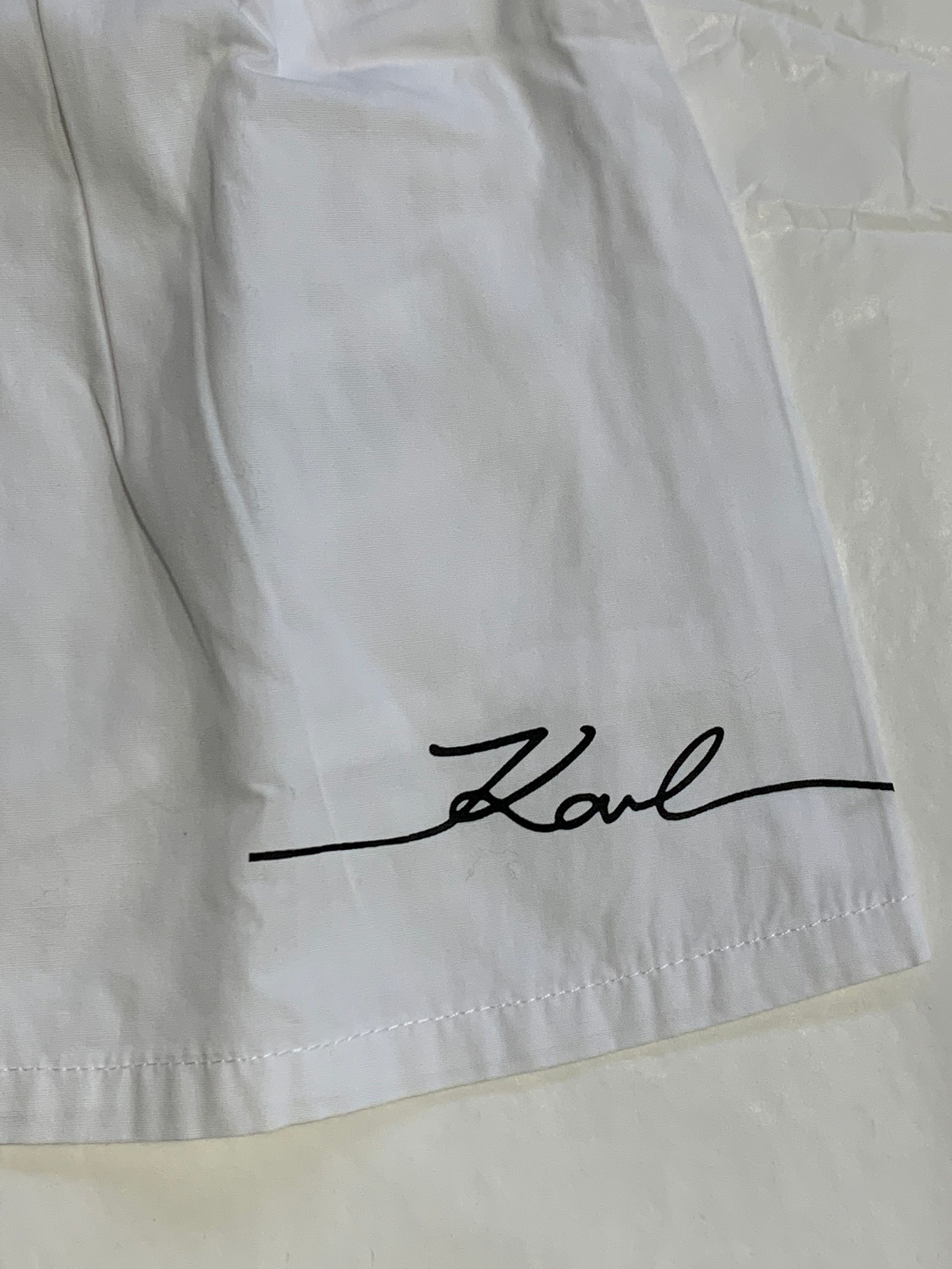 KARL LAGERFELD - DRESS - WHITE - 1 MONTH