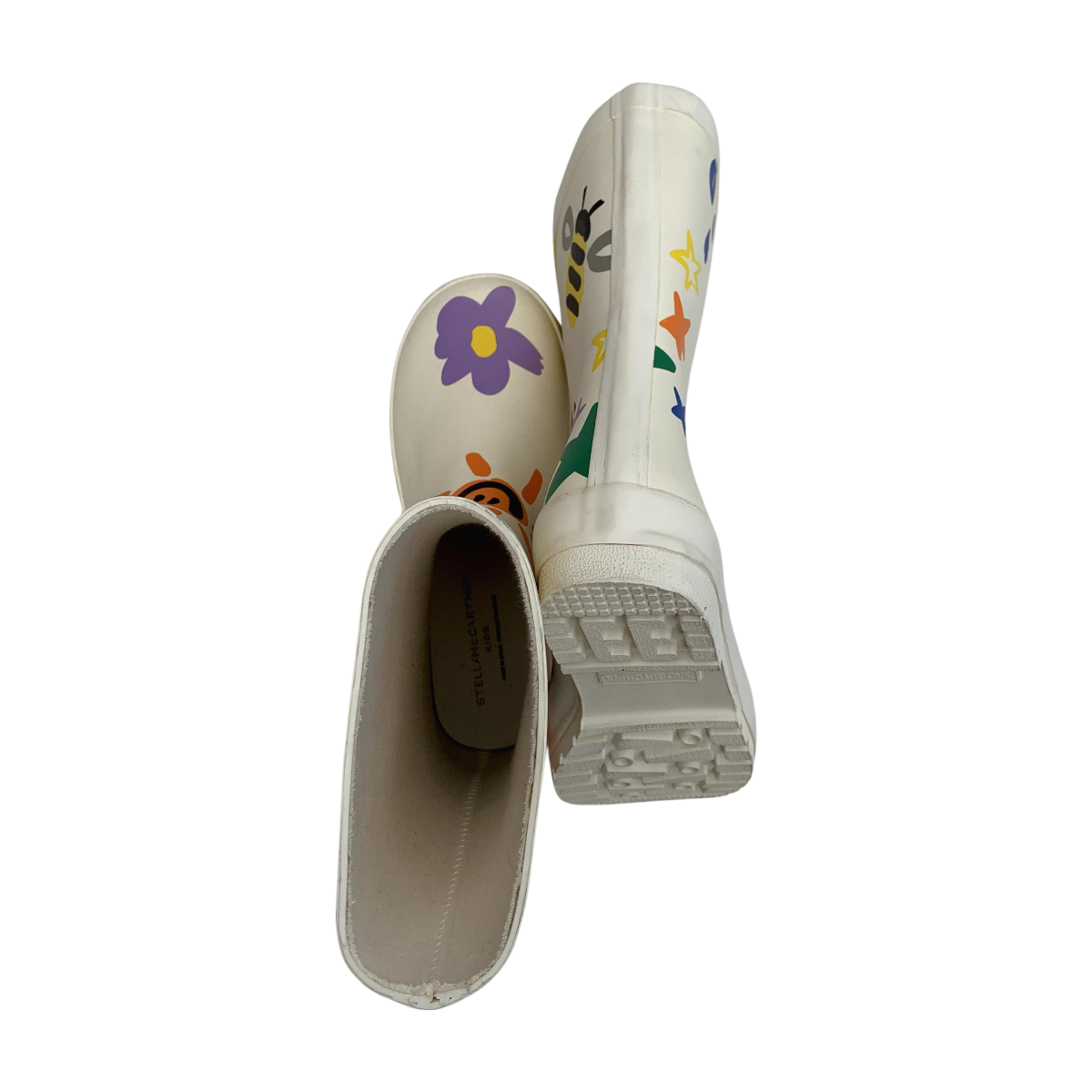 STELLA MCCARTNEY - BOTTES DE PLUIE - BLANC - 33