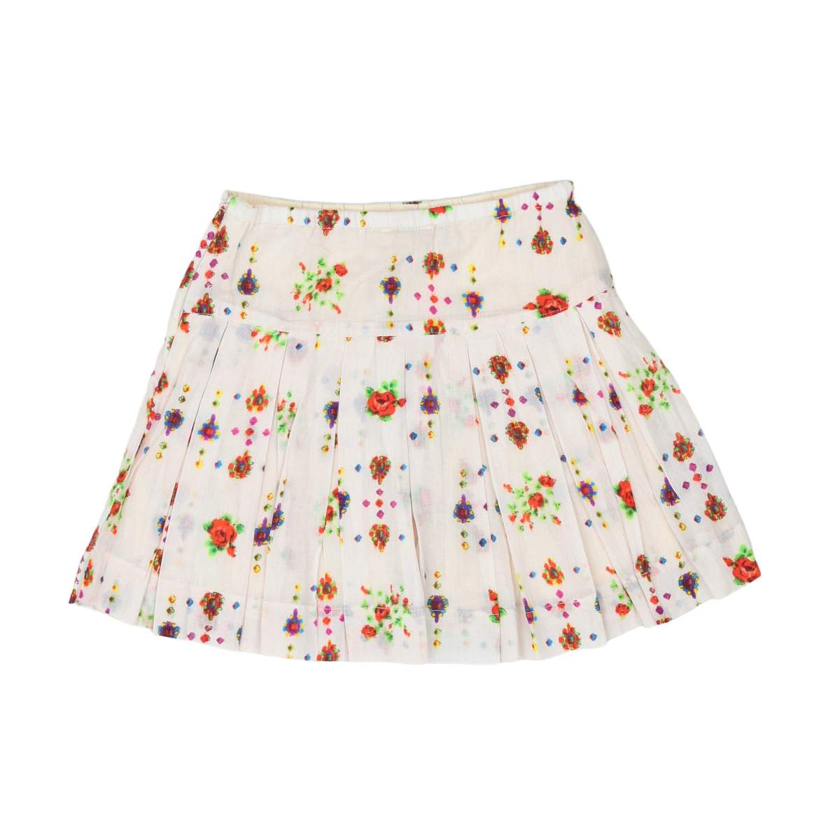 BELLEROSE - JUPE - BEIGE, MULTICOLORE - 6 ANS