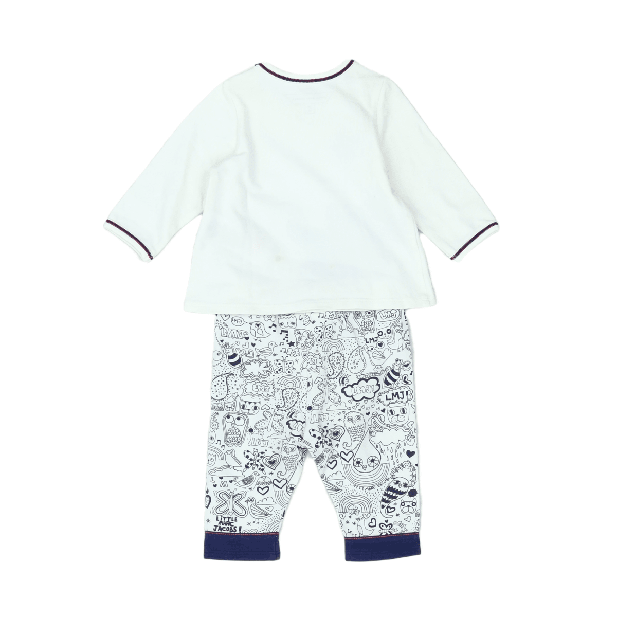 LITTLE MARC JACOBS - PYJAMA - BLANC - 1 MOIS