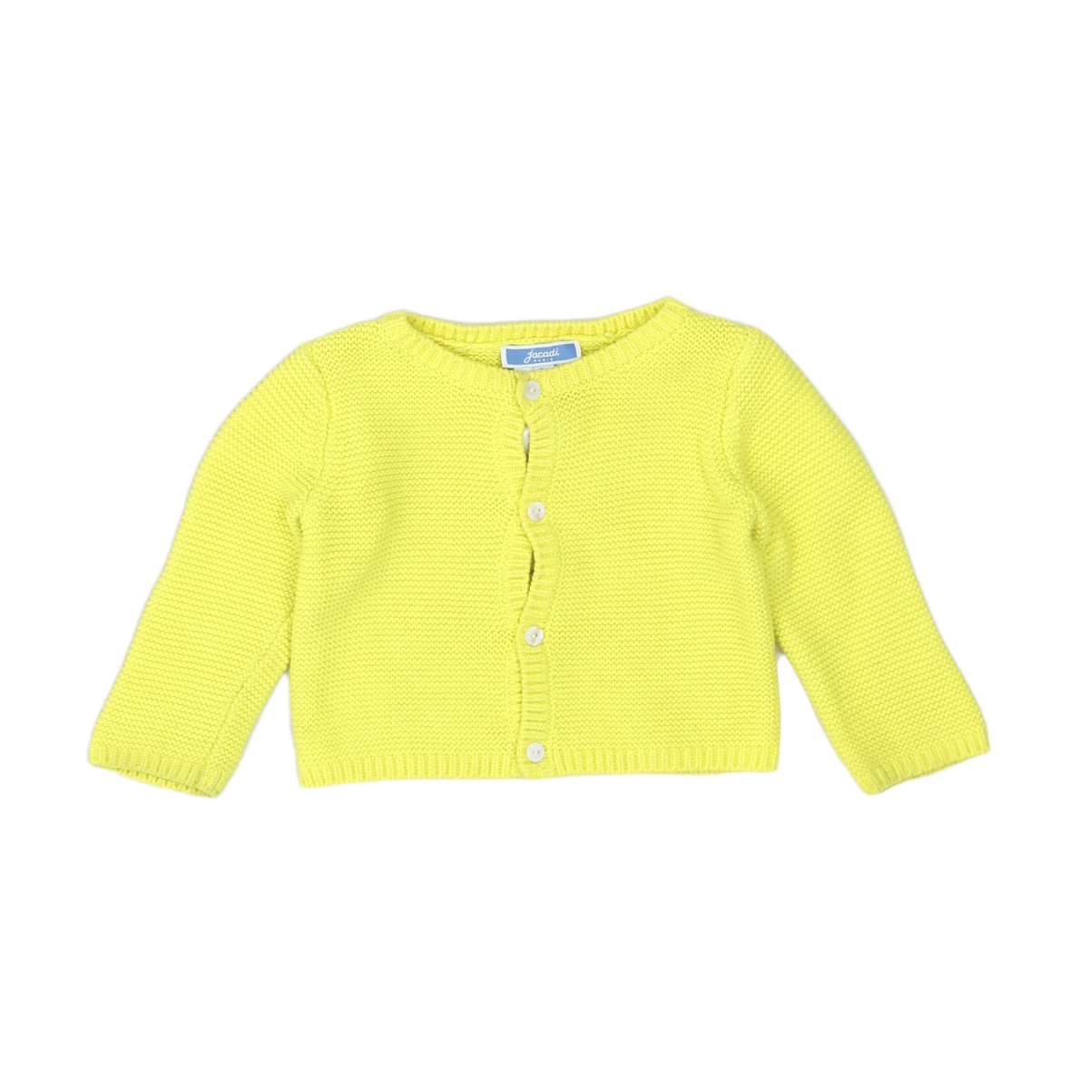 JACADI - CARDIGAN - JAUNE - 6 MOIS