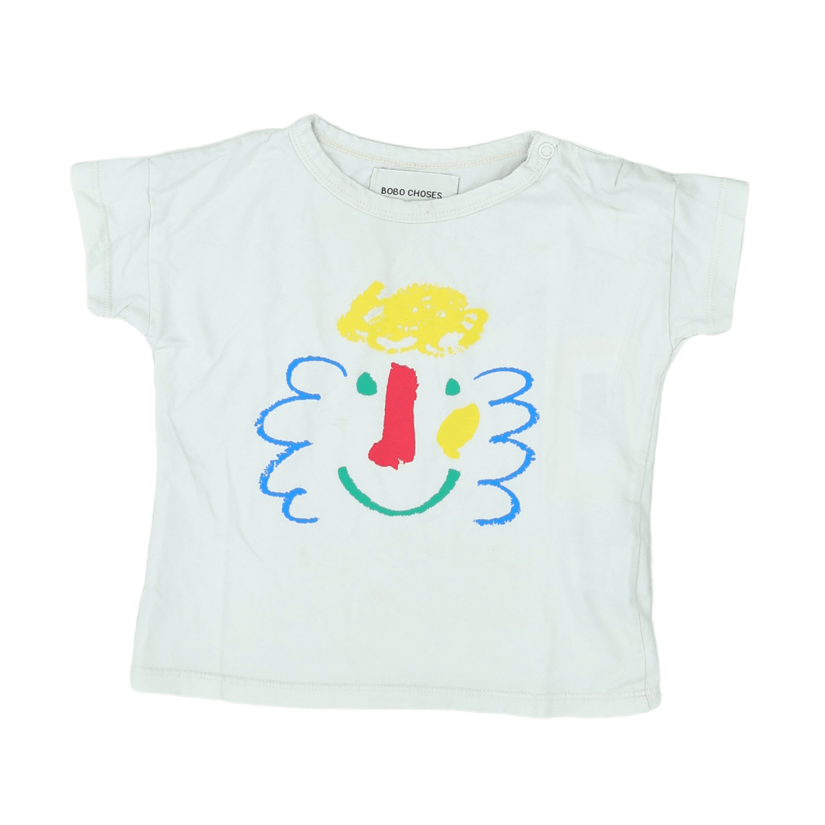 BOBO CHOSES - T-SHIRT - WEISS - 12 MONATE