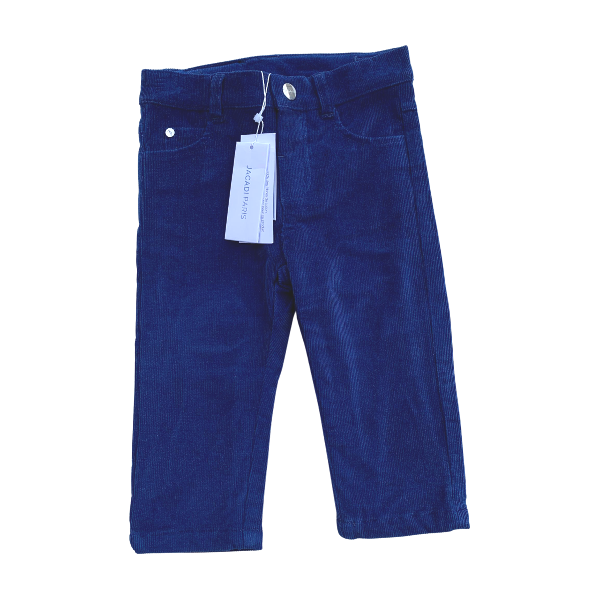 JACADI - PANTALON - BLEU - 12 MOIS
