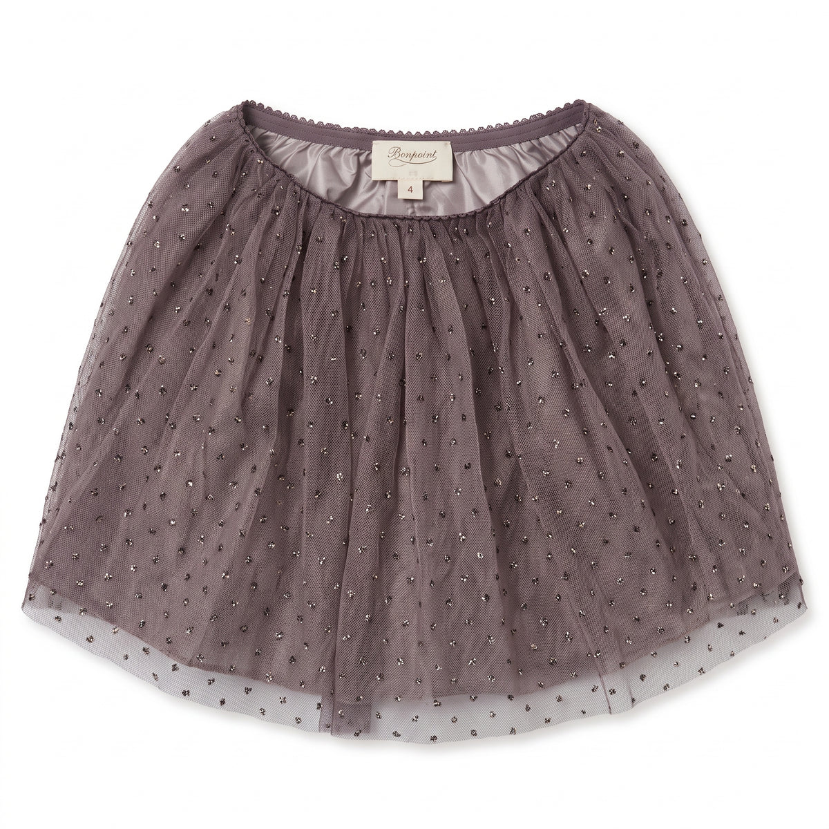 BONPOINT - JUPE - GRIS - 8 ANS