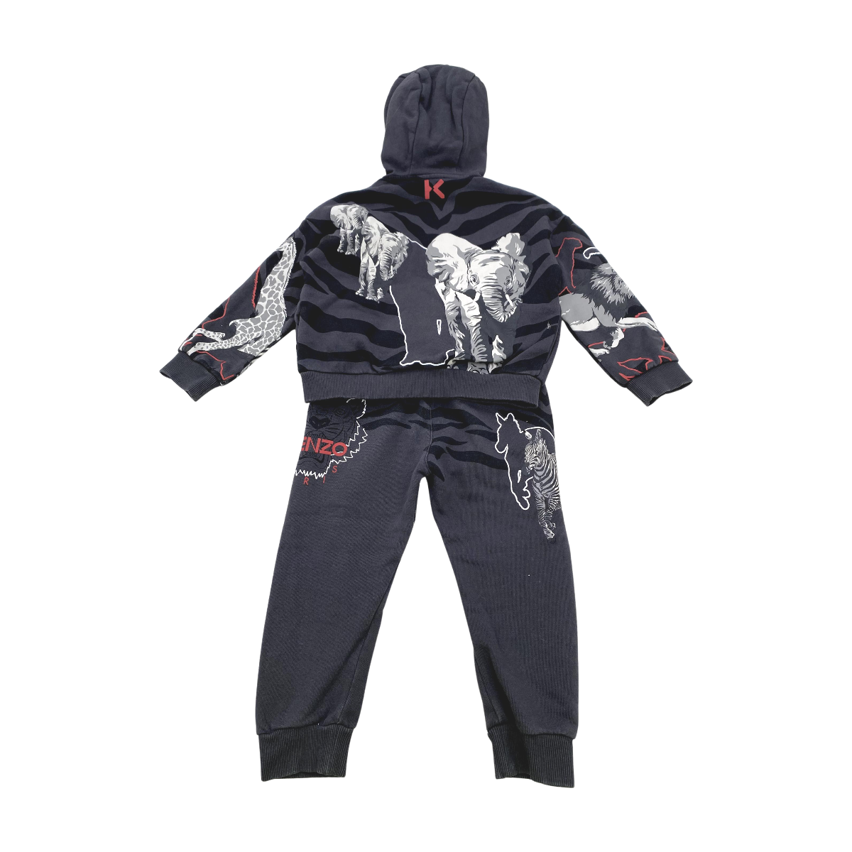 KENZO - ENSEMBLE - GRIS - 4 ANS
