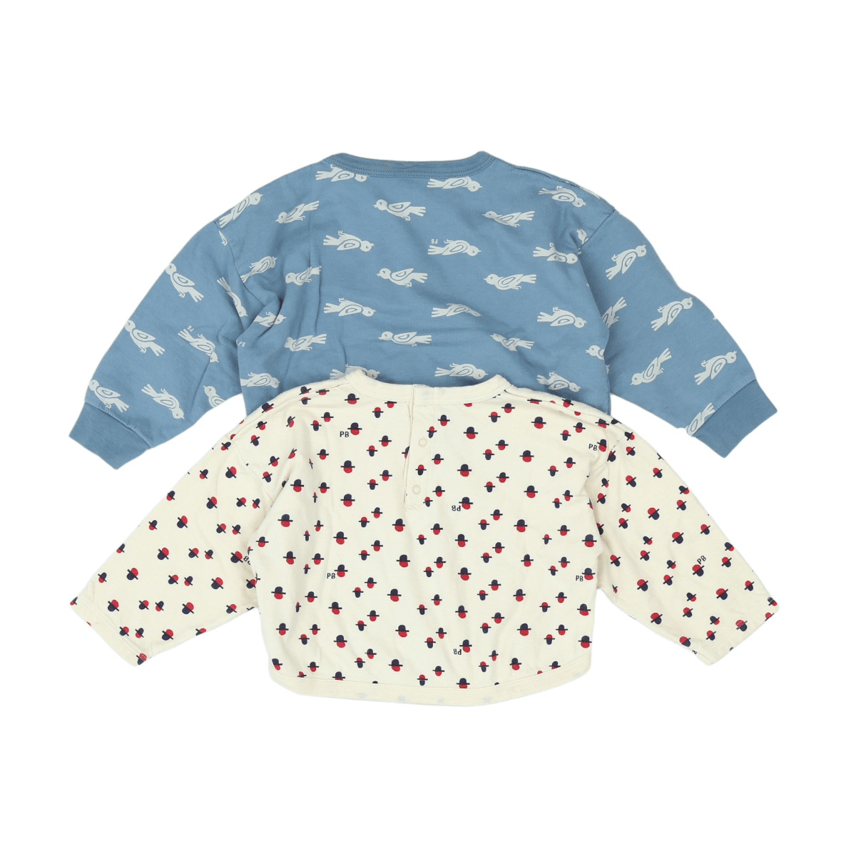 PETIT BATEAU - ENSEMBLE SWEAT - BLEU - 24 MOIS