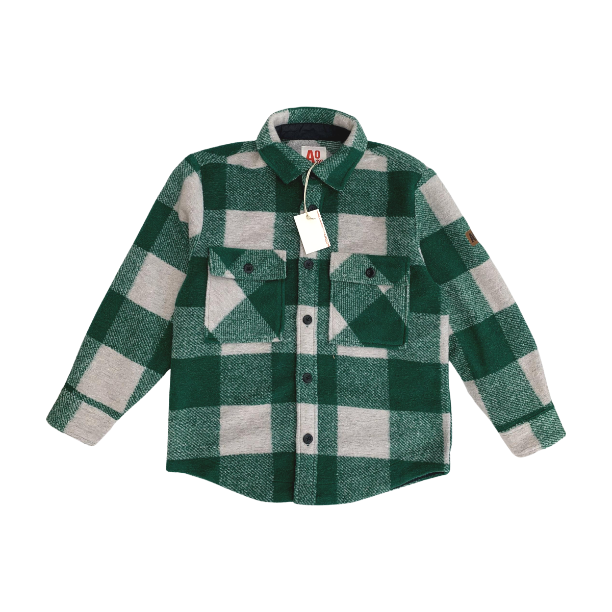 AMERICAN OUTFITTERS - CHEMISE - VERT, BEIGE - 10 ANS