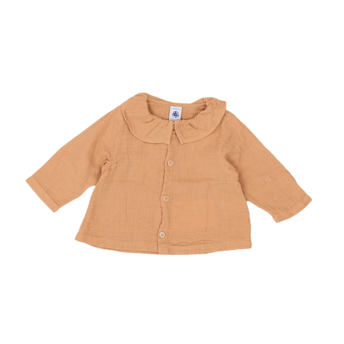 LITTLE BOAT - BLOUSE - ORANGE - 12 MONTHS