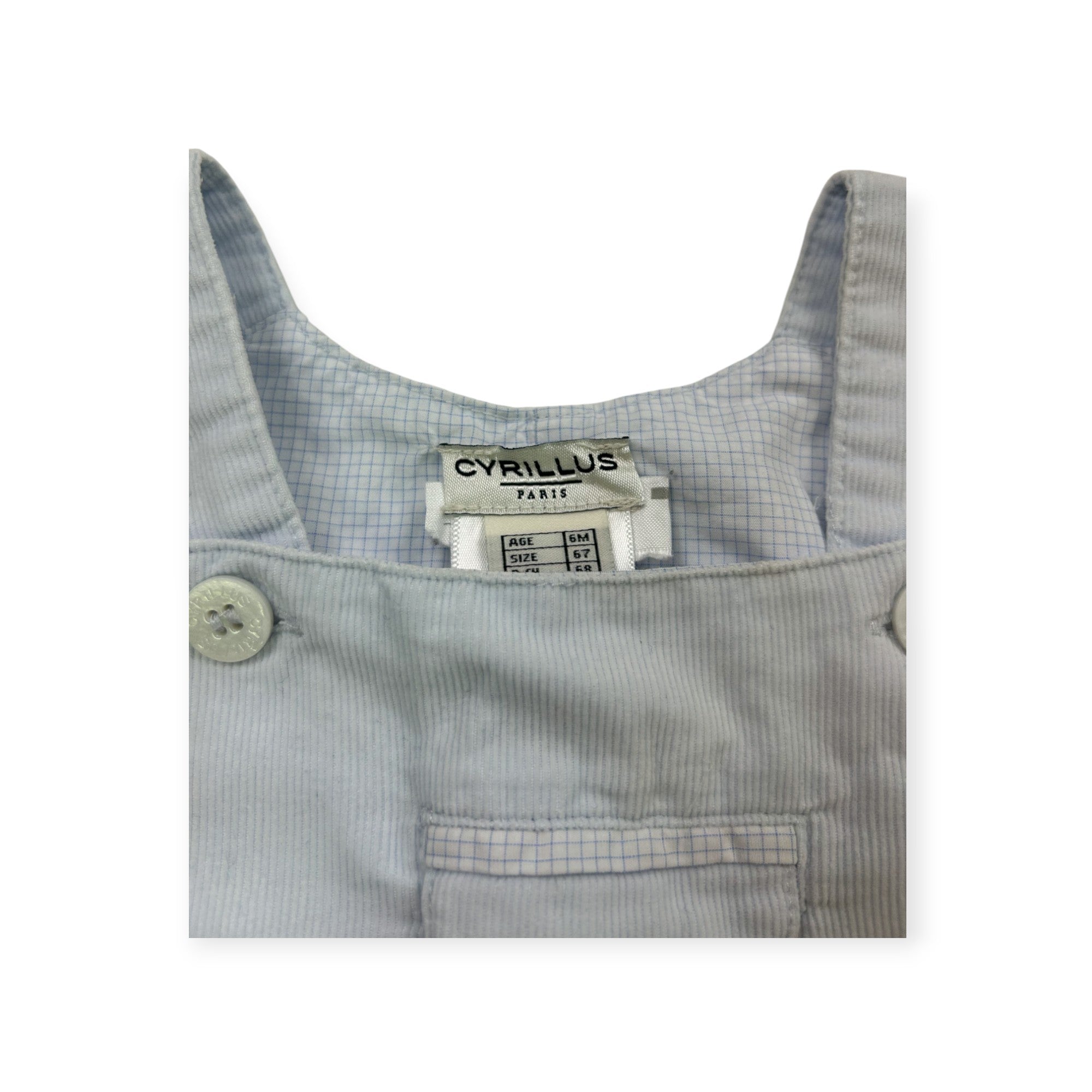 CYRILLUS - SALOPETTE - 6 MOIS