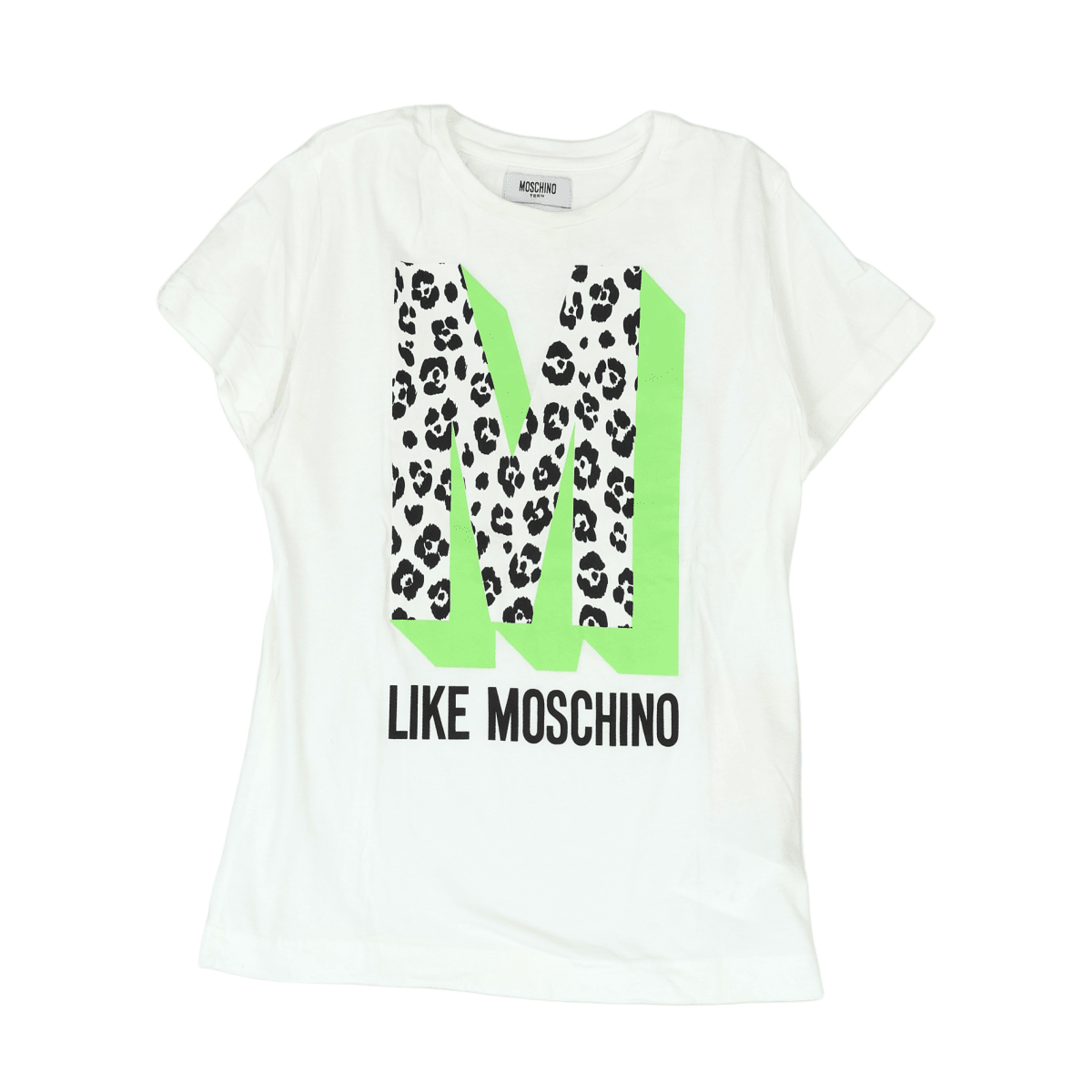 MOSCHINO - T-SHIRT - BLANC - 12 ANS