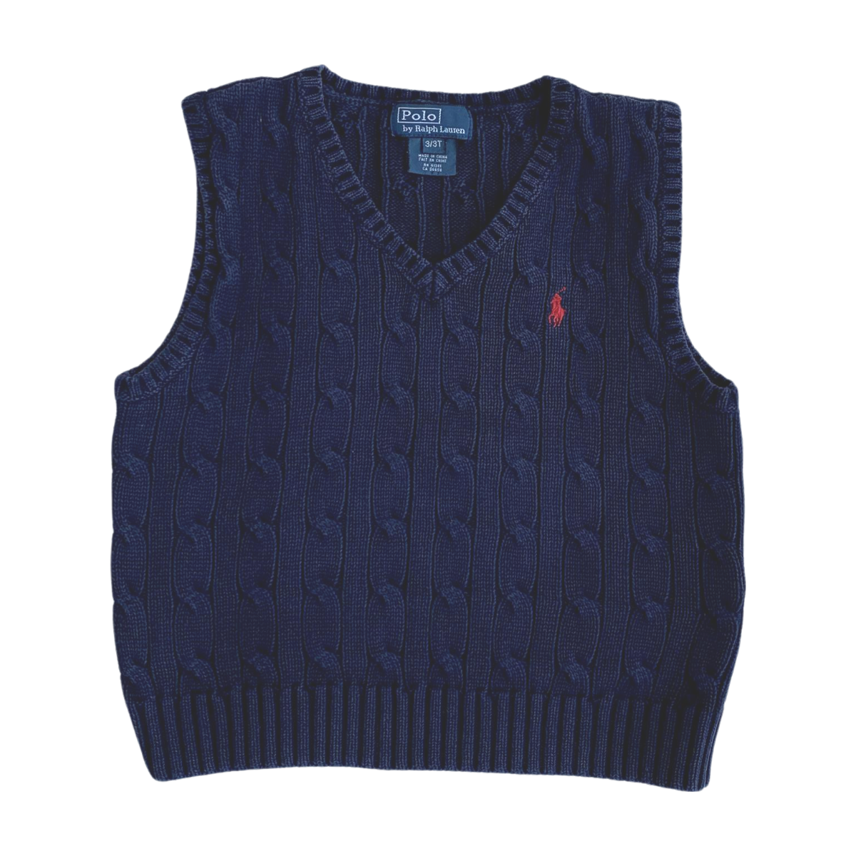 RALPH LAUREN - PULL - BLEU - 3 ANS