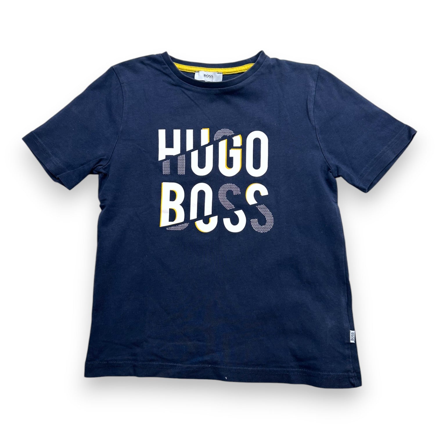HUGO BOSS - T-SHIRT - BLEU - 6 ANS