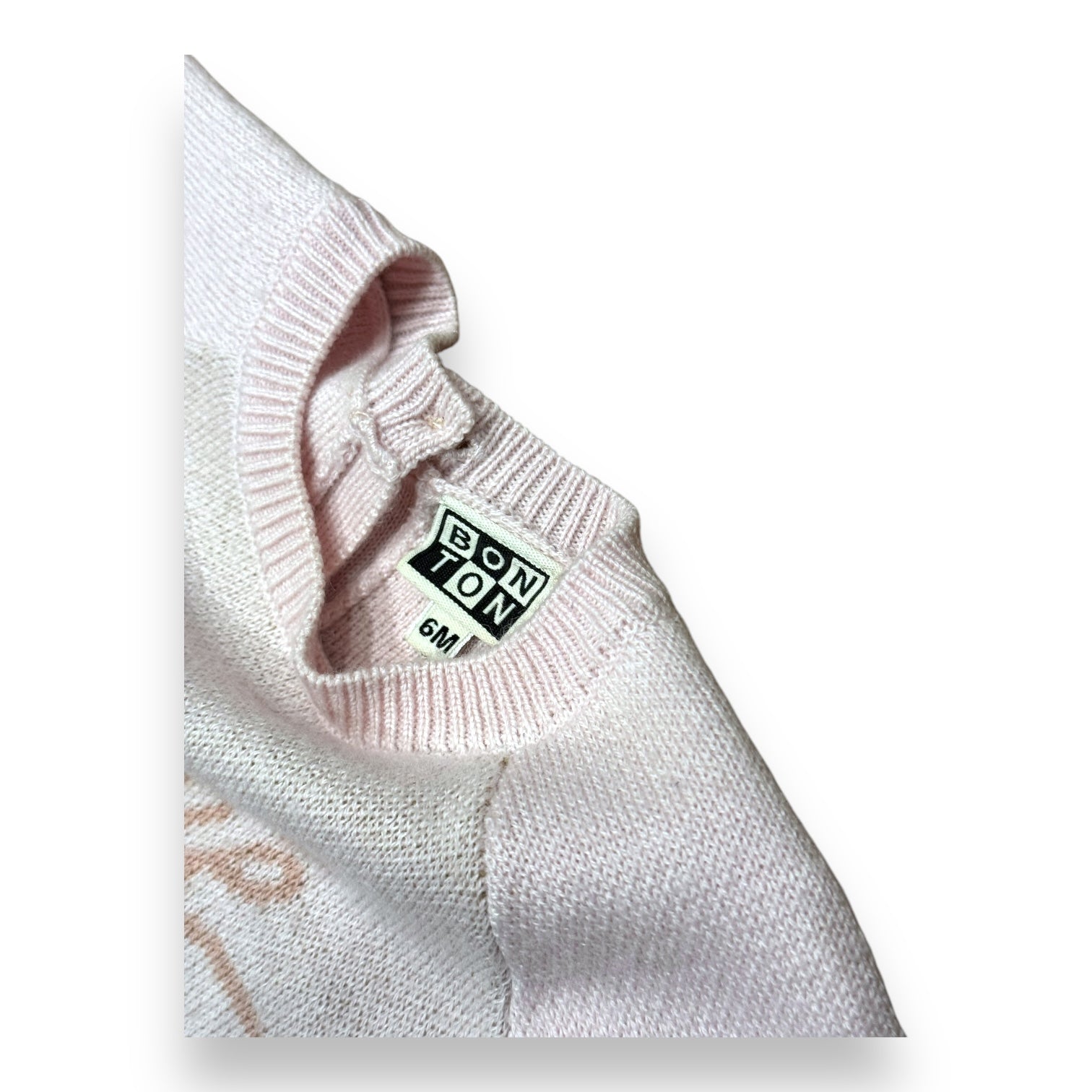 BONTON - „I love it“-Pullover - 6 Monate