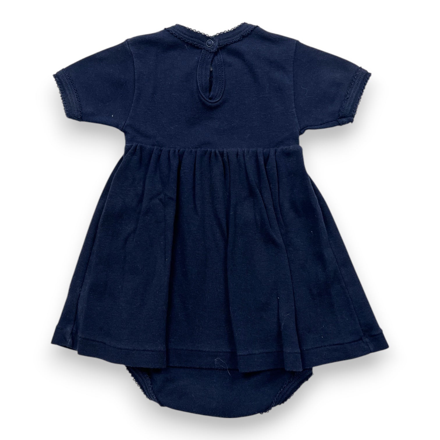 LITTLE BOAT - DRESS - BLUE - 6 MONTHS