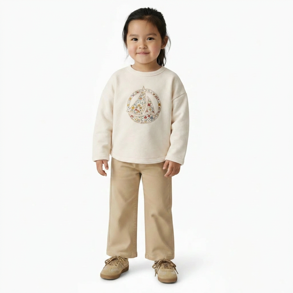 PETIT BATEAU - PULL - BEIGE - 24 MOIS