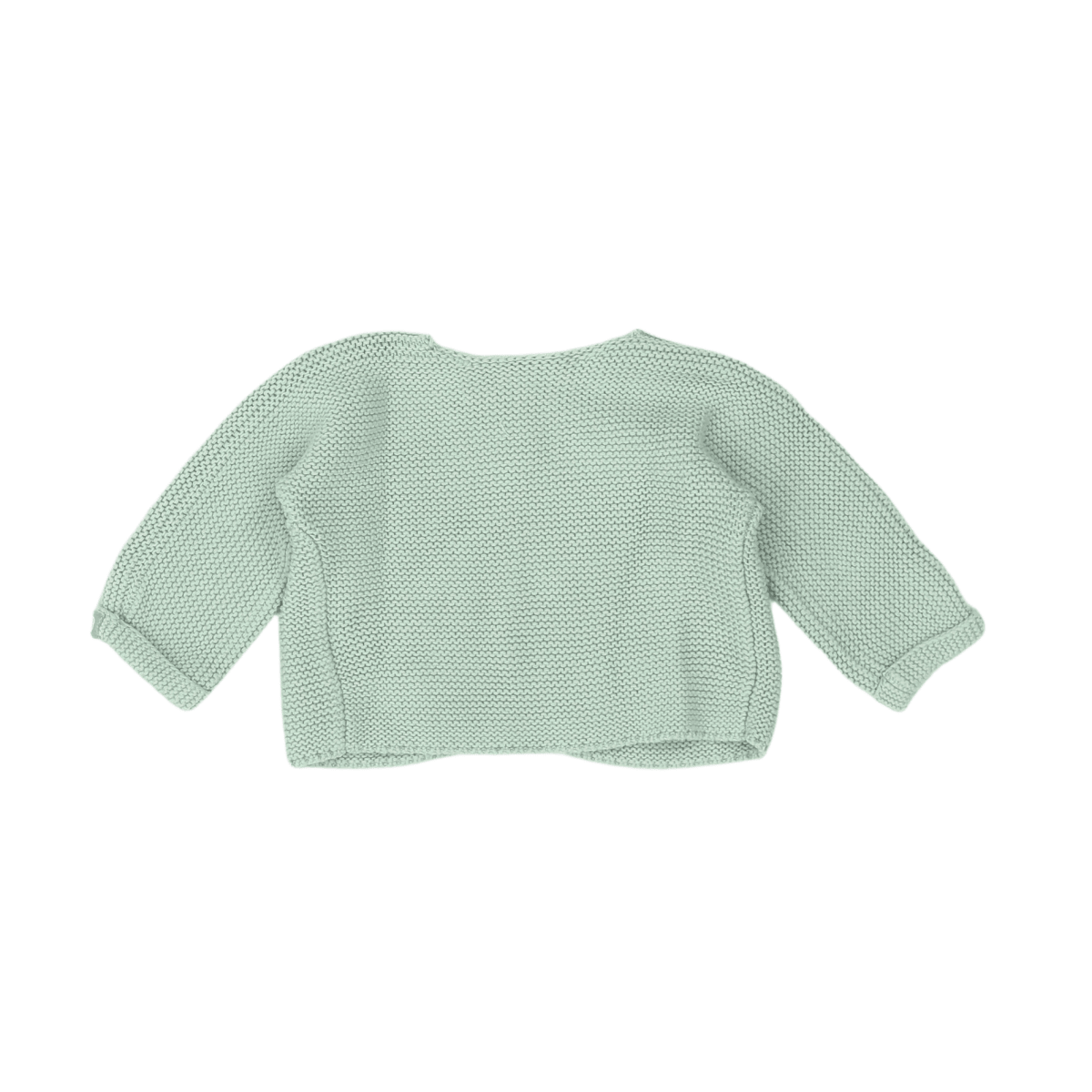 PETIT BATEAU - CARDIGAN - VERT - 6 MOIS