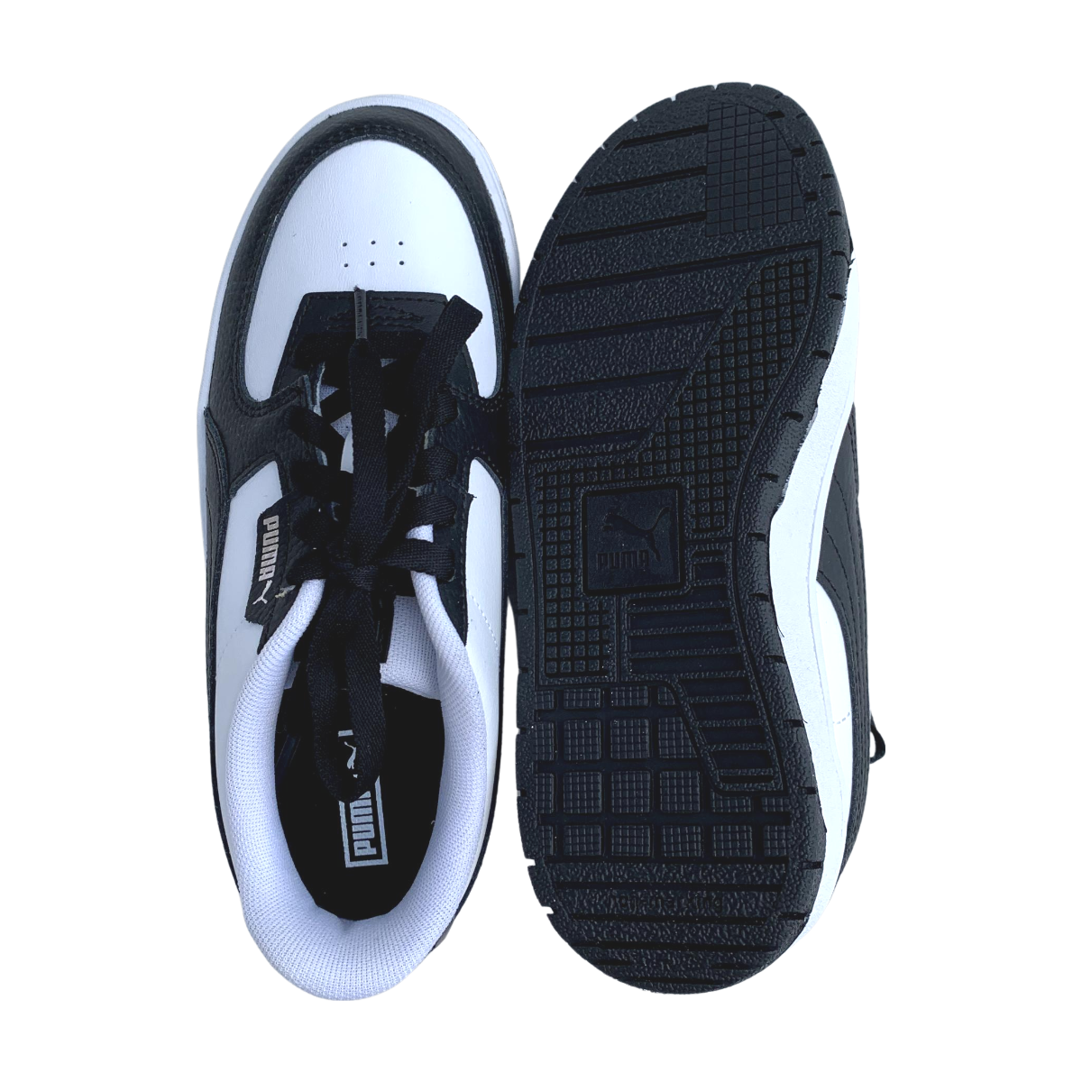 PUMA - BASKETS - BLANC, NOIR - 35